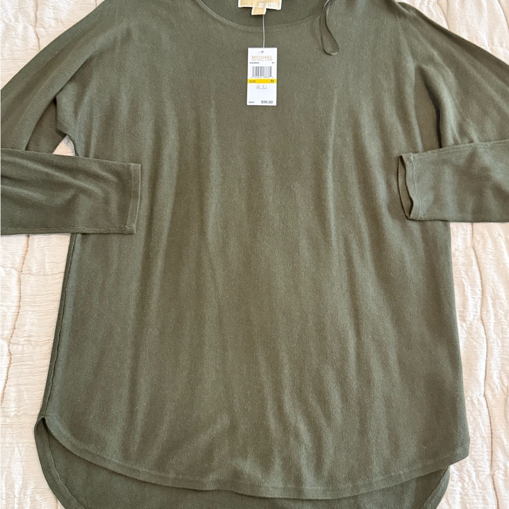 Michael Kors Olive Green Women's sweater